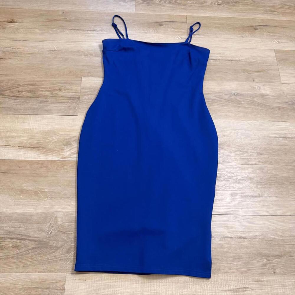Lulus Purple Bodycon Fitted Dress Women's Size XL Spaghetti Strap New‎ Years